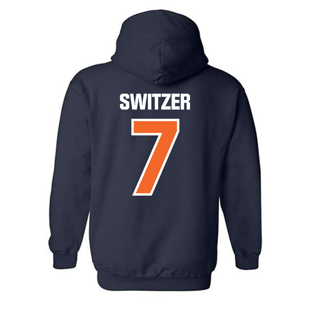 FPU - NCAA Men's Basketball : Liam Switzer - Classic Shersey Hooded Sweatshirt-1