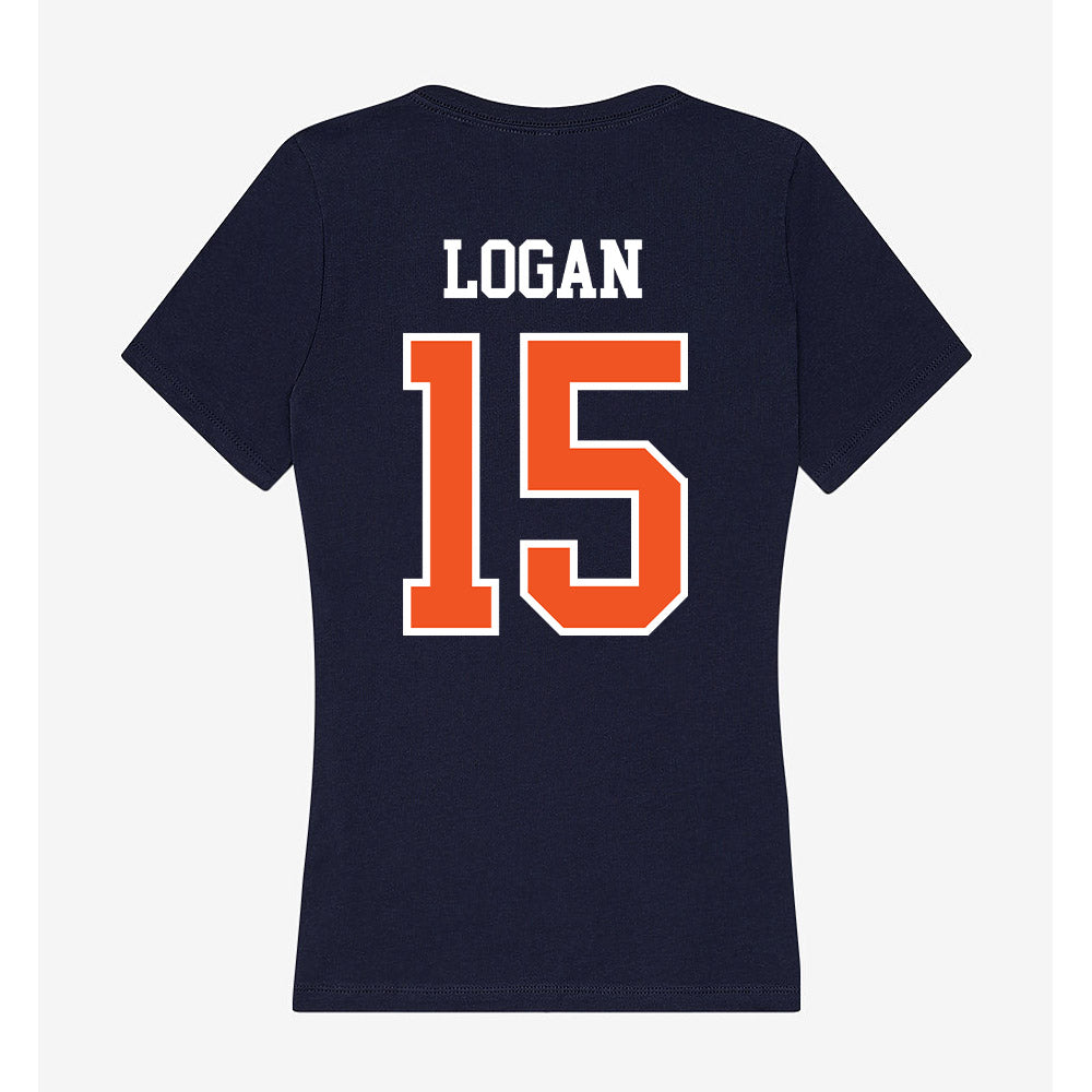 FPU - NCAA Women's Volleyball : Ashley Logan - Classic Shersey Women's V-Neck T-Shirt-1