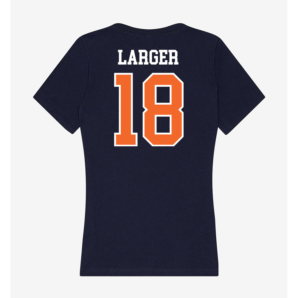 FPU - NCAA Men's Soccer : Preston Larger - Classic Shersey Women's V-Neck T-Shirt-1