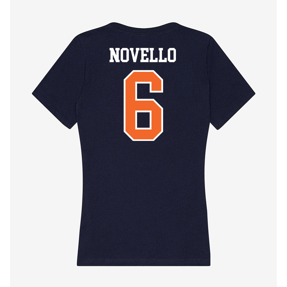 FPU - NCAA Men's Soccer : Bernardo Novello - Classic Shersey Women's V-Neck T-Shirt-1