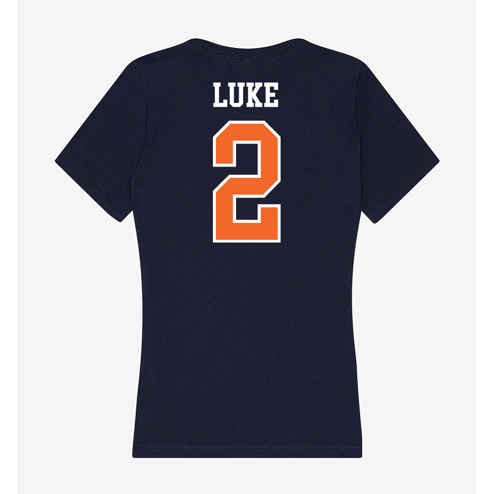FPU - NCAA Football : Rayshon Luke - Classic Shersey Women's V-Neck T-Shirt-1
