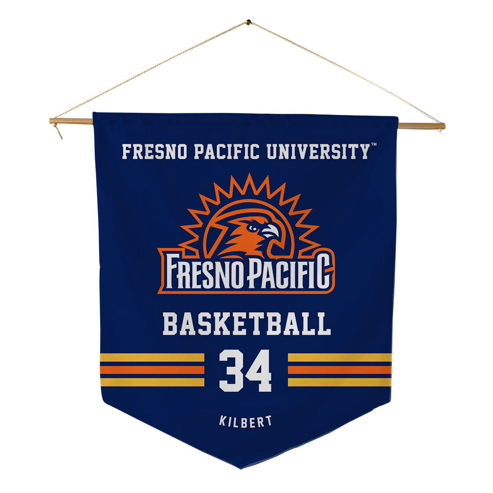 FPU - NCAA Men's Basketball : Logan Kilbert - Pennant - 18" x 21"-0