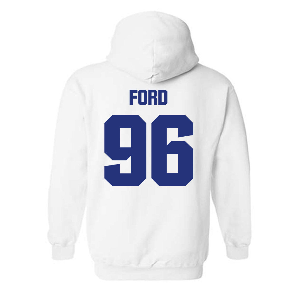TN State - NCAA Men's Ice Hockey : Odin Ford - Classic Shersey Hooded Sweatshirt-3