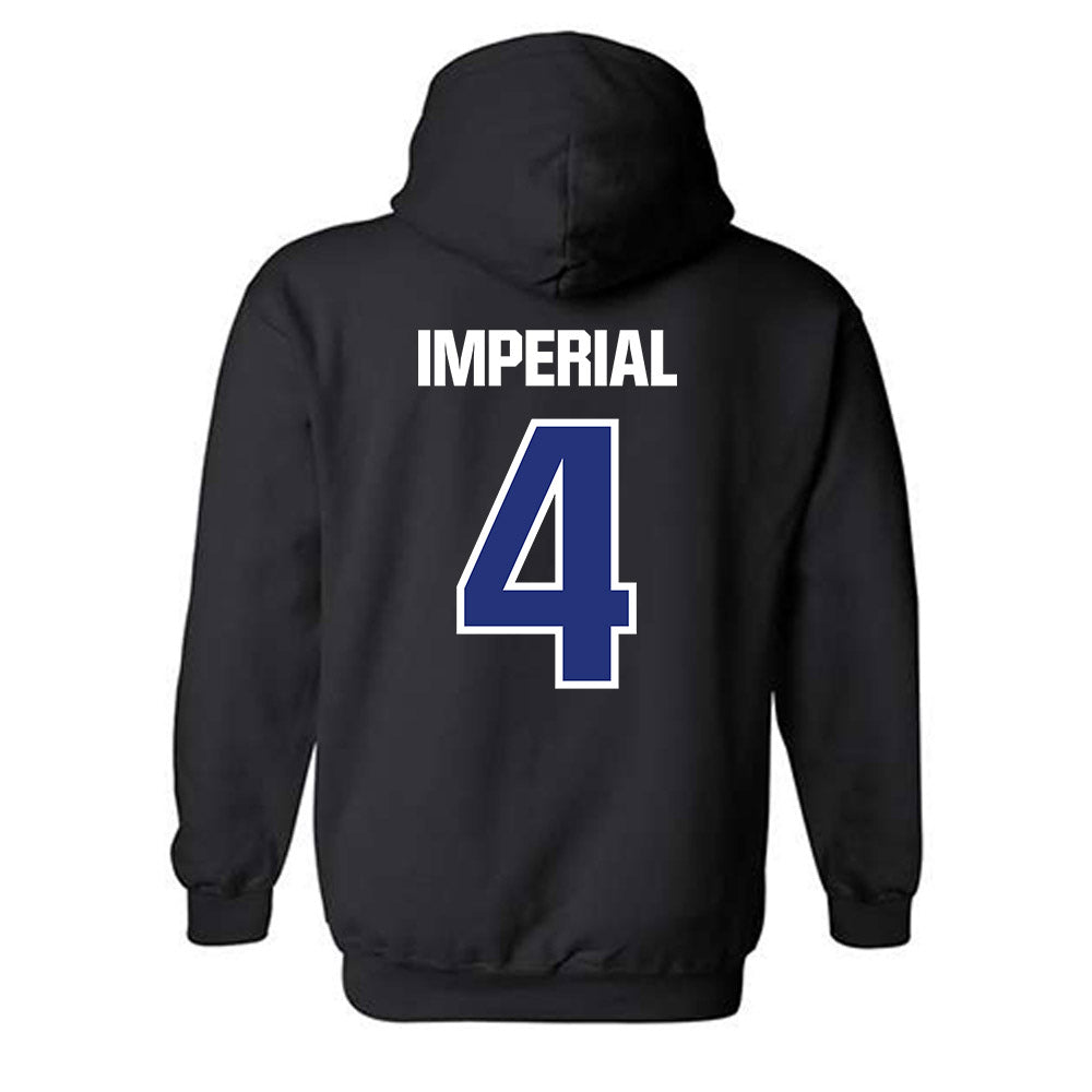 TN State - NCAA Women's Volleyball : Jordan Imperial - Classic Shersey Hooded Sweatshirt-1