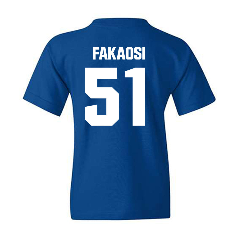 TN State - NCAA Football : Epoki Fakaosi - Classic Shersey Youth T-Shirt-1