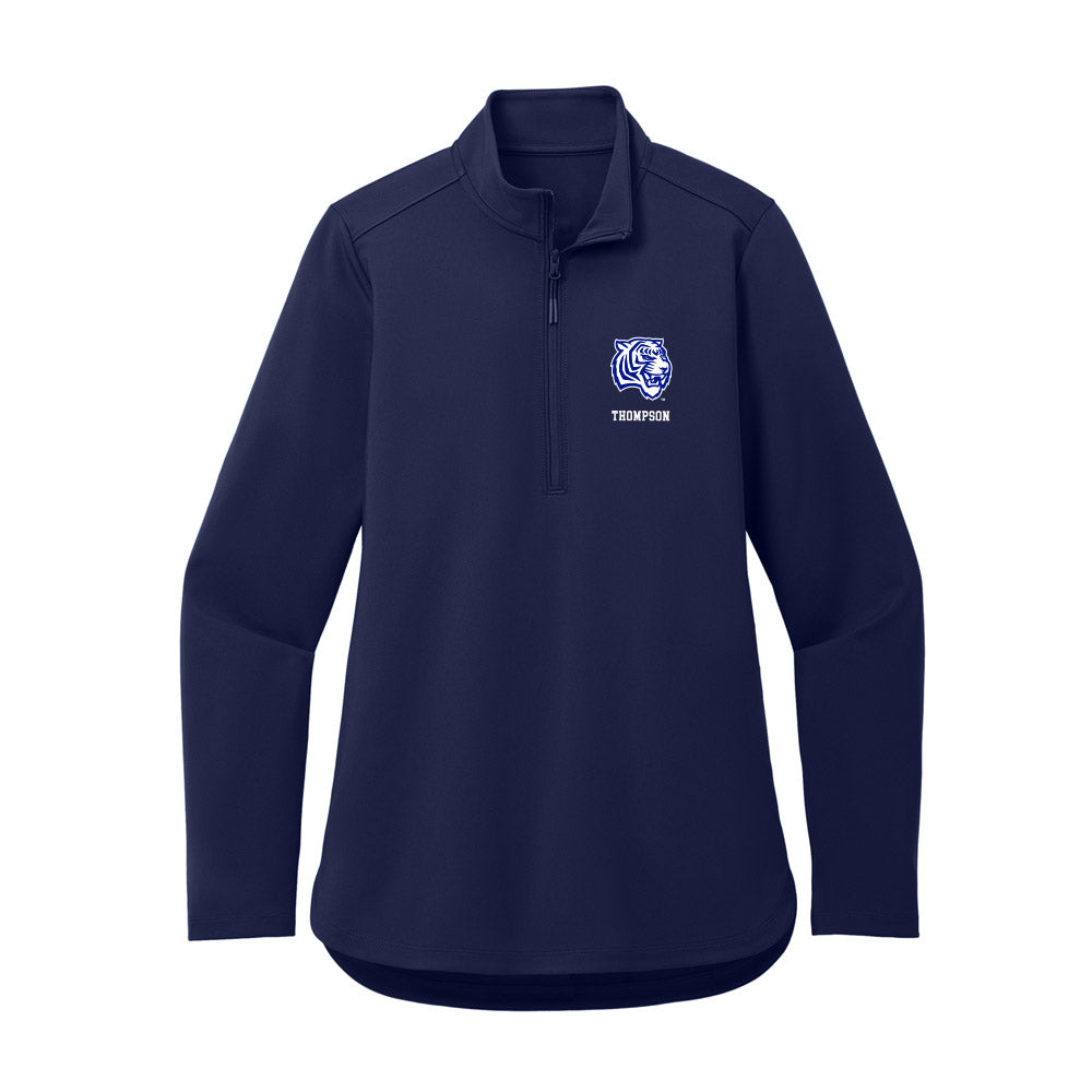 TN State - NCAA Football : Donovan Thompson - Women's Premium Quarter Zip Jacket-0
