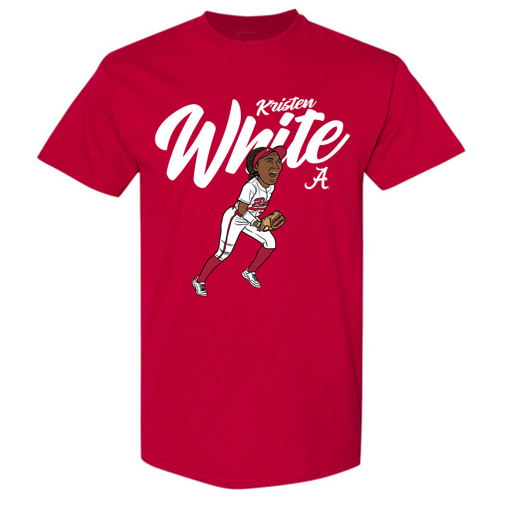 Alabama - NCAA Softball : Kristen White - T-Shirt-0