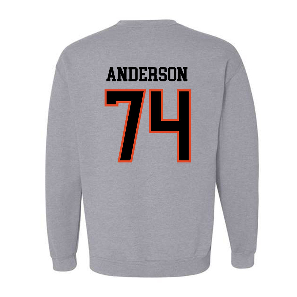 Oregon State - NCAA Football : Jacob Anderson - Classic Shersey Crewneck Sweatshirt-3