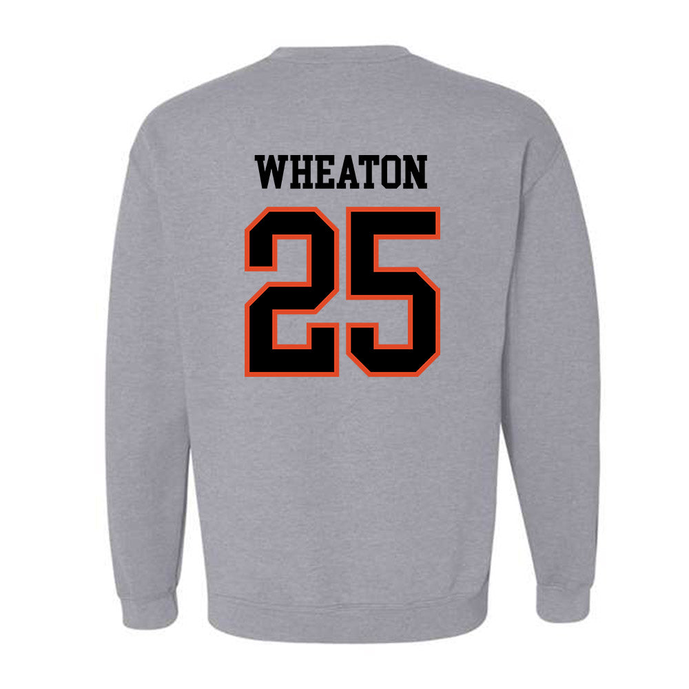 Oregon State - NCAA Football : Kai Wheaton - Classic Shersey Crewneck Sweatshirt-3