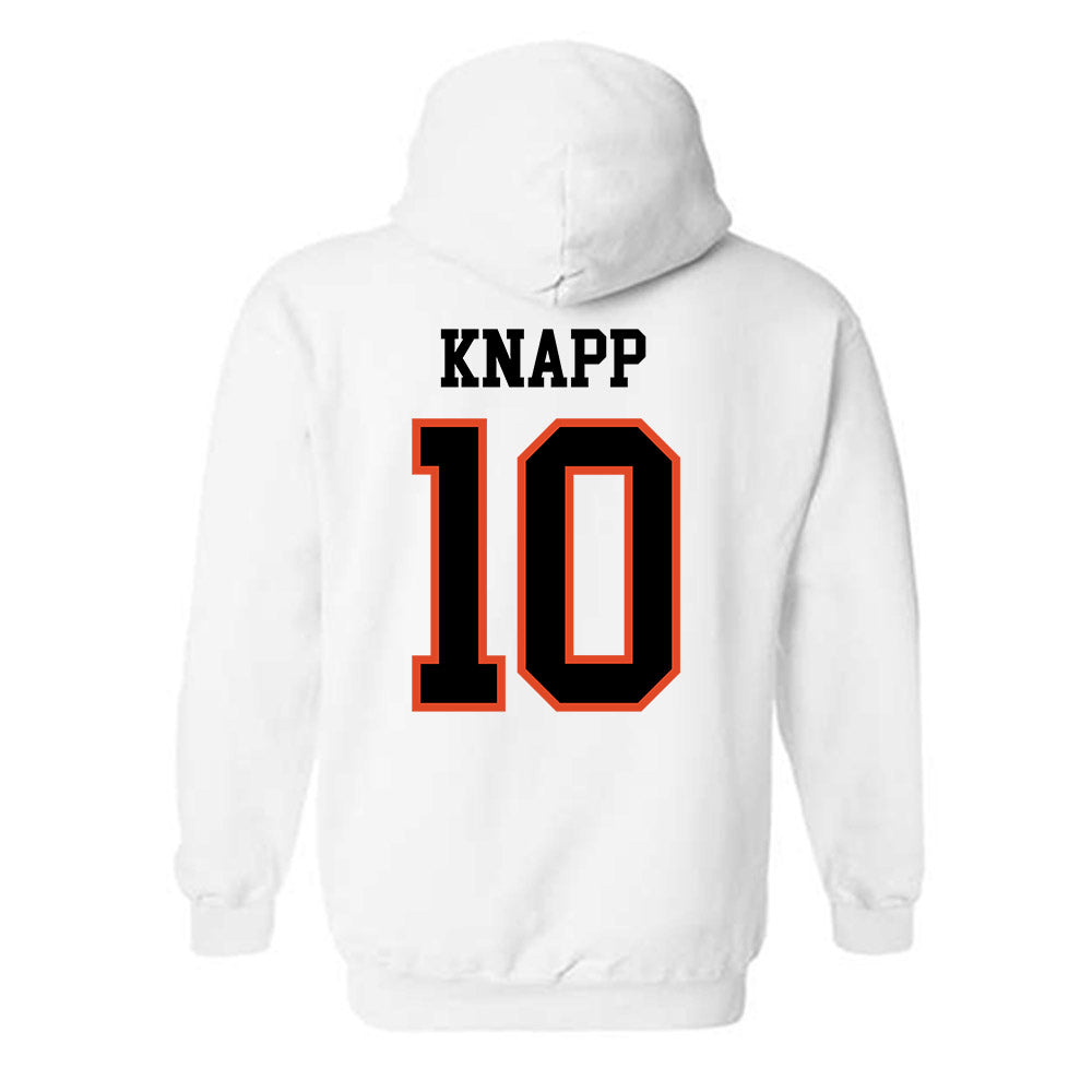 Oregon State - NCAA Football : Logan Knapp - Classic Shersey Hooded Sweatshirt-1