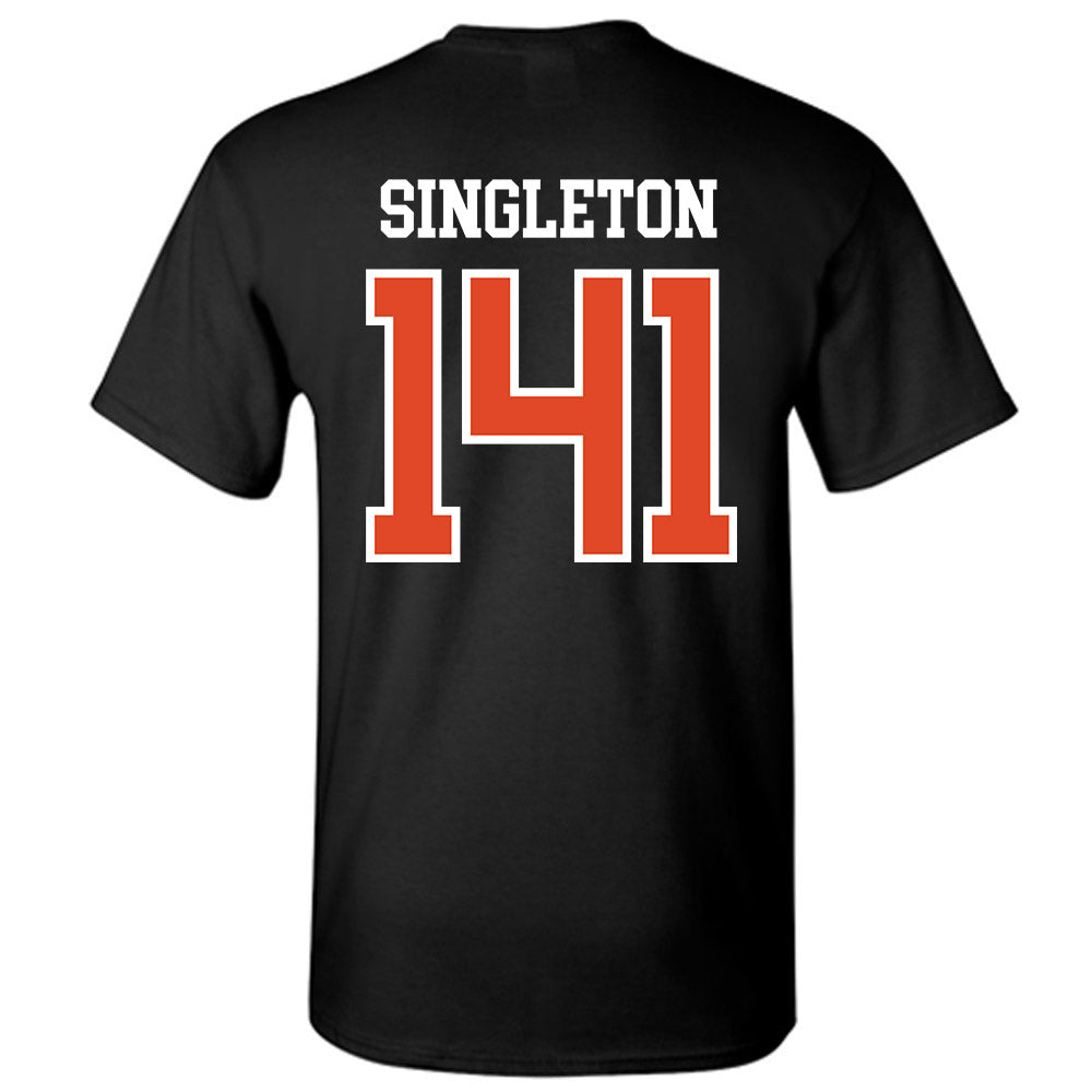 Oregon State - NCAA Wrestling : Nash Singleton - Classic Shersey T-Shirt-1