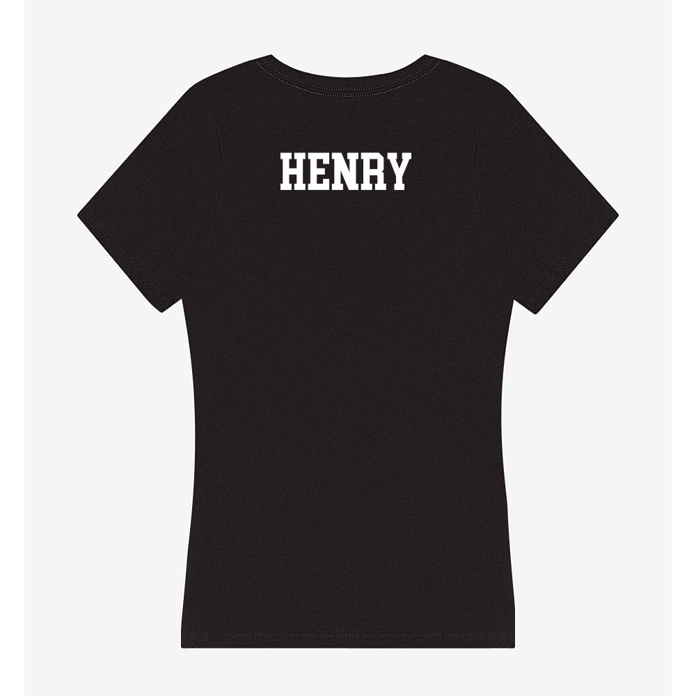 Oregon State - NCAA Women's Gymnastics : Sophia Henry - Women's V-Neck T-Shirt-1