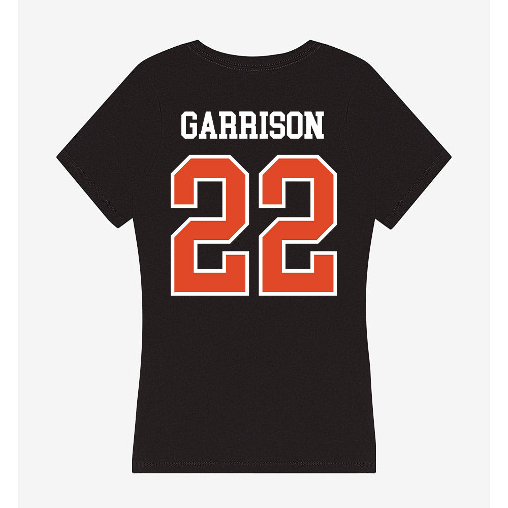 Oregon State - NCAA Football : Tre Garrison - Women's V-Neck T-Shirt-1