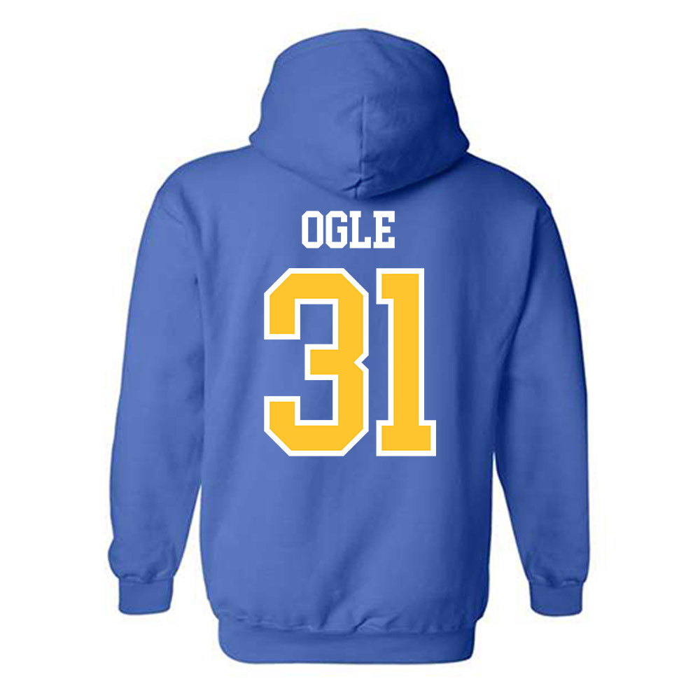 New Haven - NCAA Men's Basketball : Matiss Ogle - Classic Shersey Hooded Sweatshirt-1