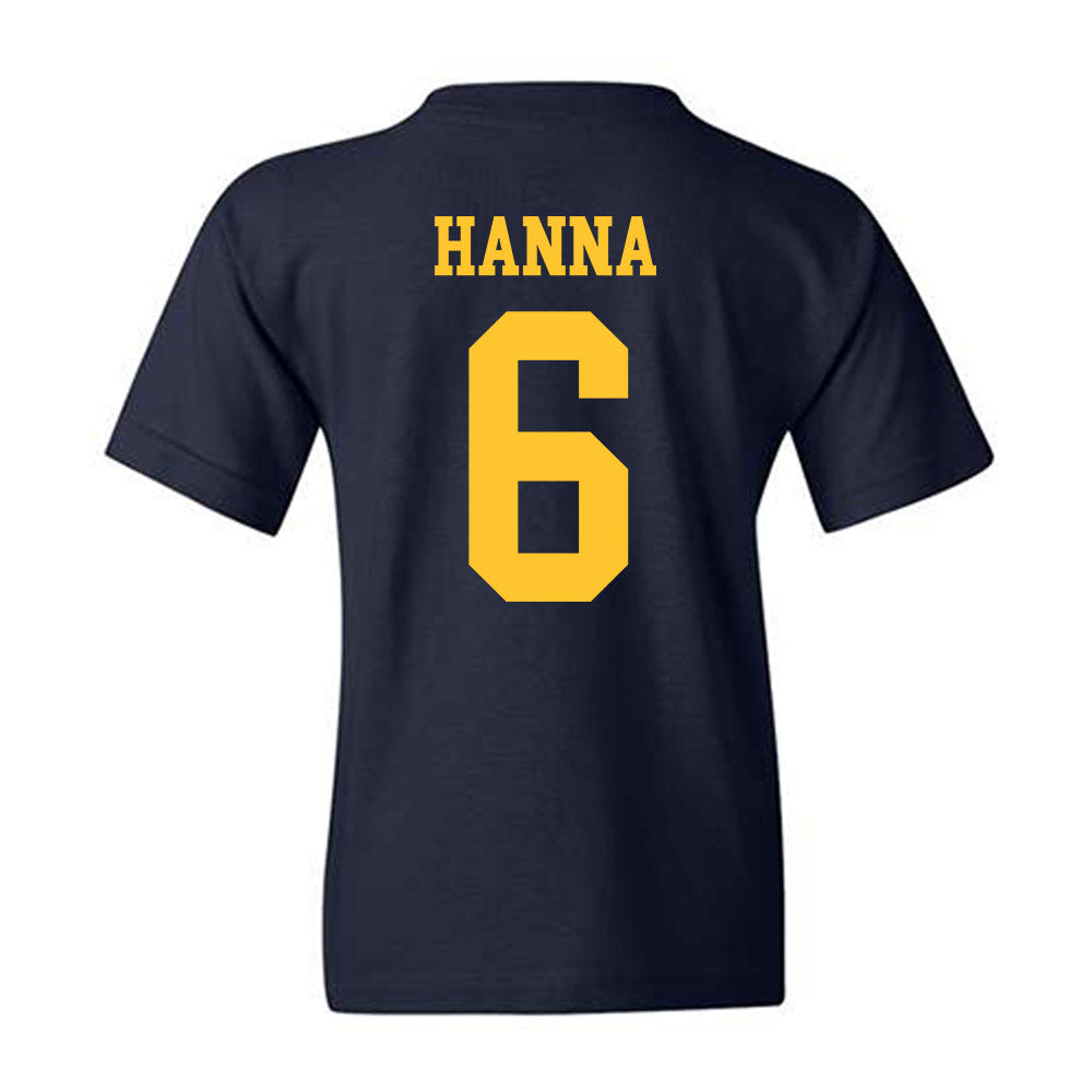 New Haven - NCAA Men's Basketball : Justice Hanna - Classic Shersey Youth T-Shirt-1