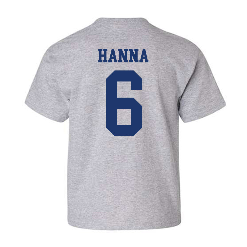 New Haven - NCAA Men's Basketball : Justice Hanna - Classic Shersey Youth T-Shirt-1