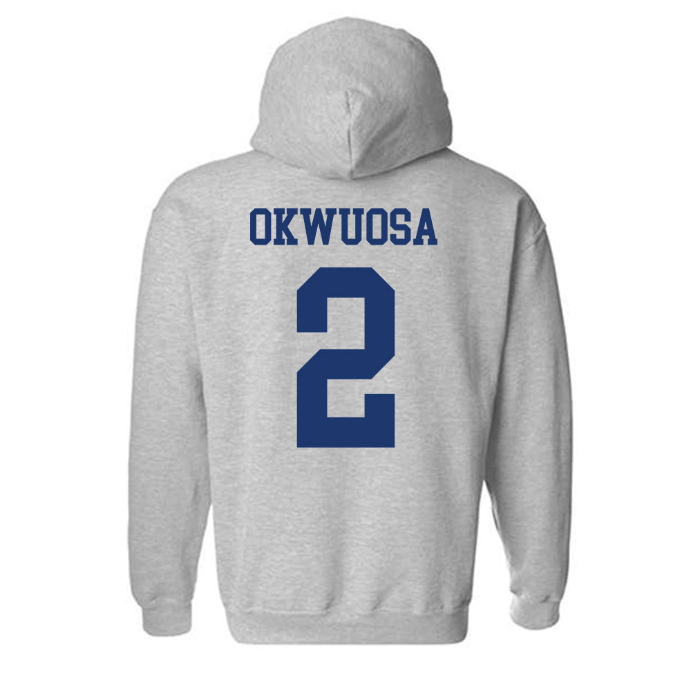 New Haven - NCAA Women's Basketball : Eveani Okwuosa - Classic Shersey Hooded Sweatshirt-1