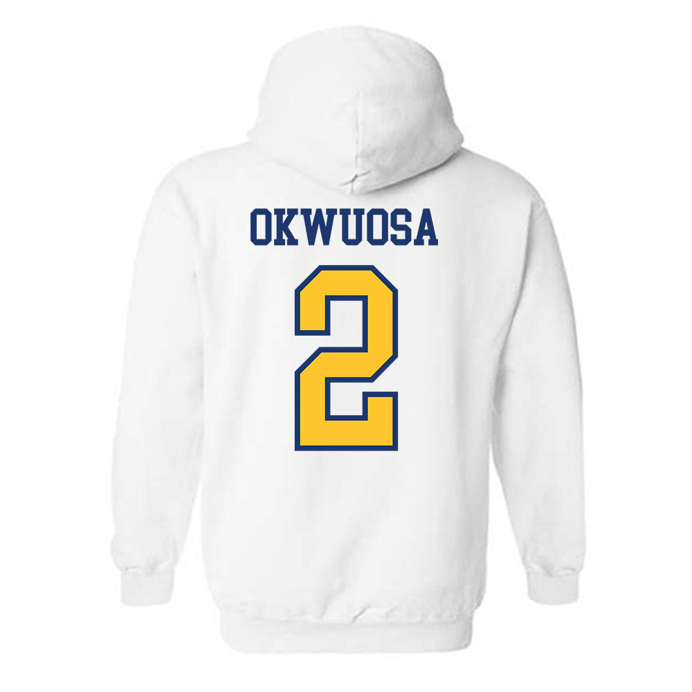 New Haven - NCAA Women's Basketball : Eveani Okwuosa - Classic Shersey Hooded Sweatshirt-1