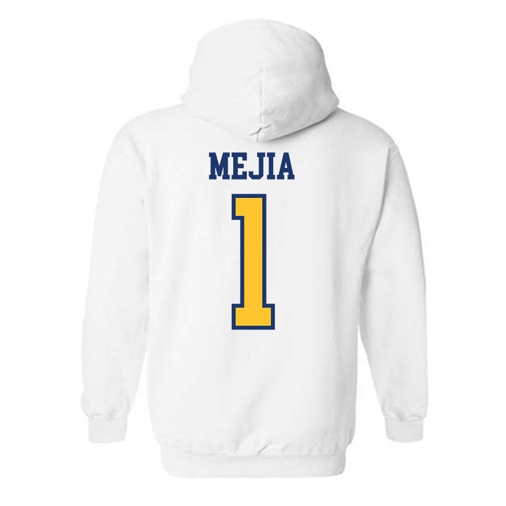 New Haven - NCAA Women's Volleyball : Alejandra Mejia - Classic Shersey Hooded Sweatshirt-1