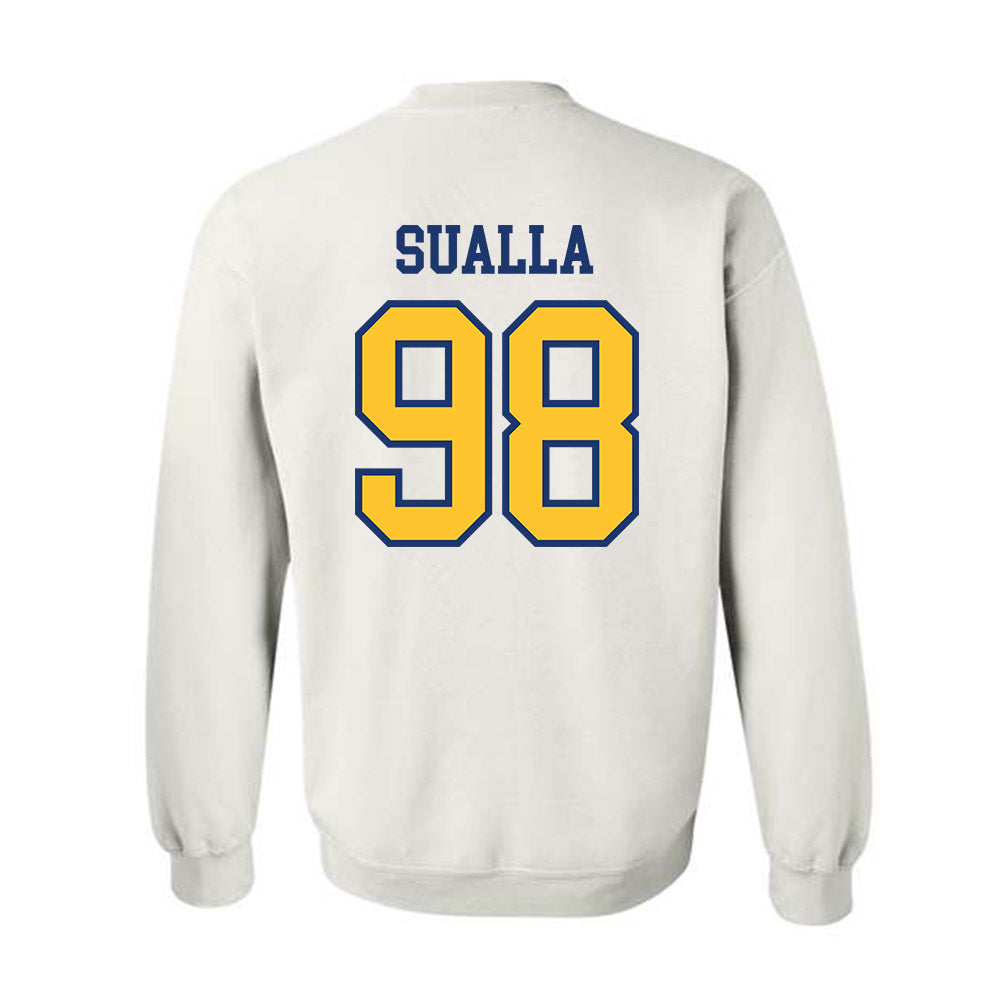 New Haven - NCAA Football : John Sualla - Classic Shersey Crewneck Sweatshirt-1