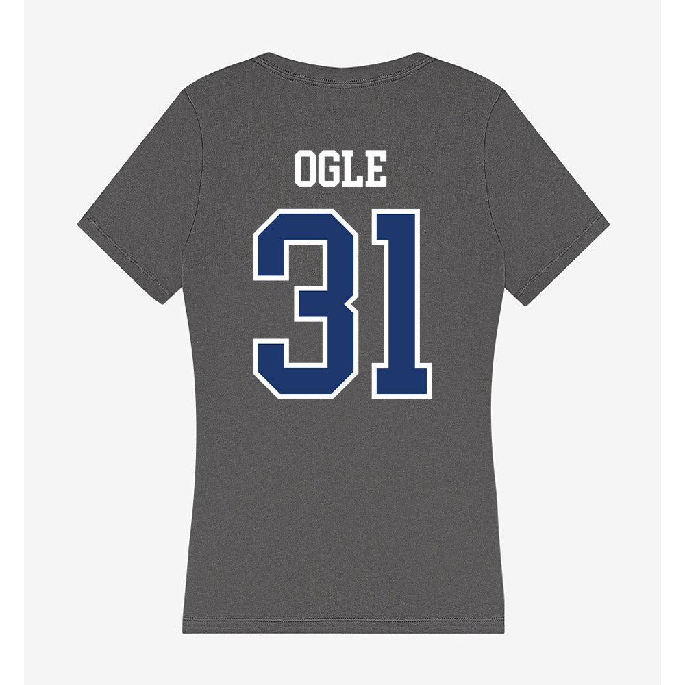 New Haven - NCAA Men's Basketball : Matiss Ogle - Classic Shersey Women's V-Neck T-Shirt-1