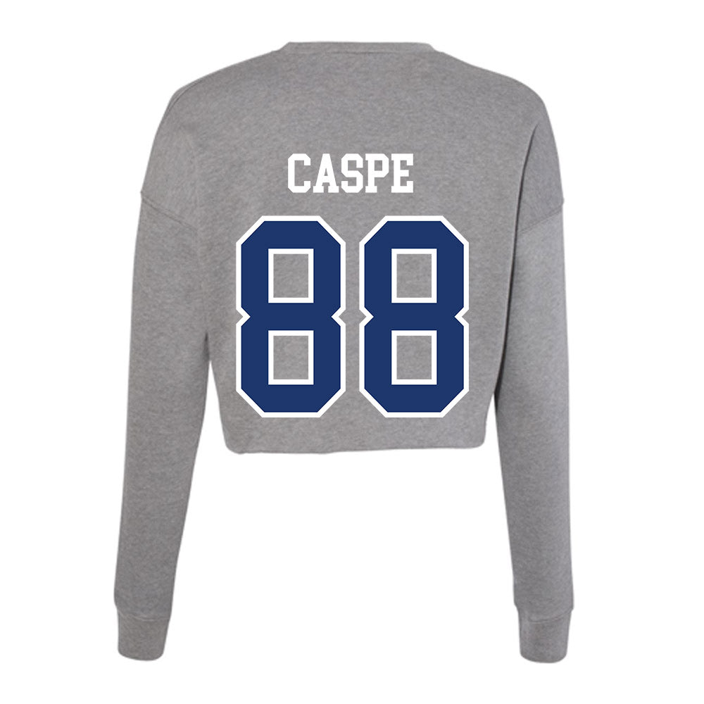 New Haven - NCAA Football : Jeremy Caspe - Classic Shersey Women's Cropped Crew Fleece-1