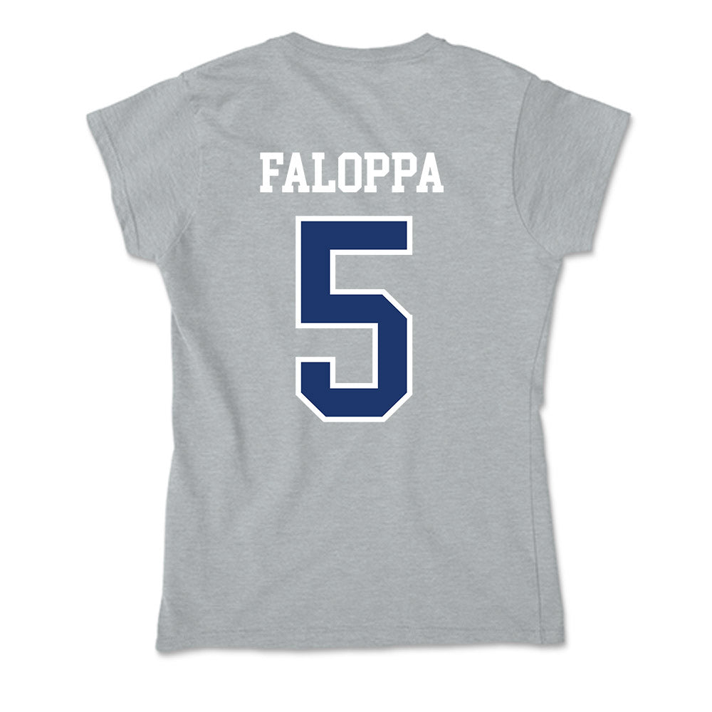 New Haven - NCAA Men's Basketball : Stefano Faloppa - Classic Shersey Soft Style Women’s T-Shirt-1