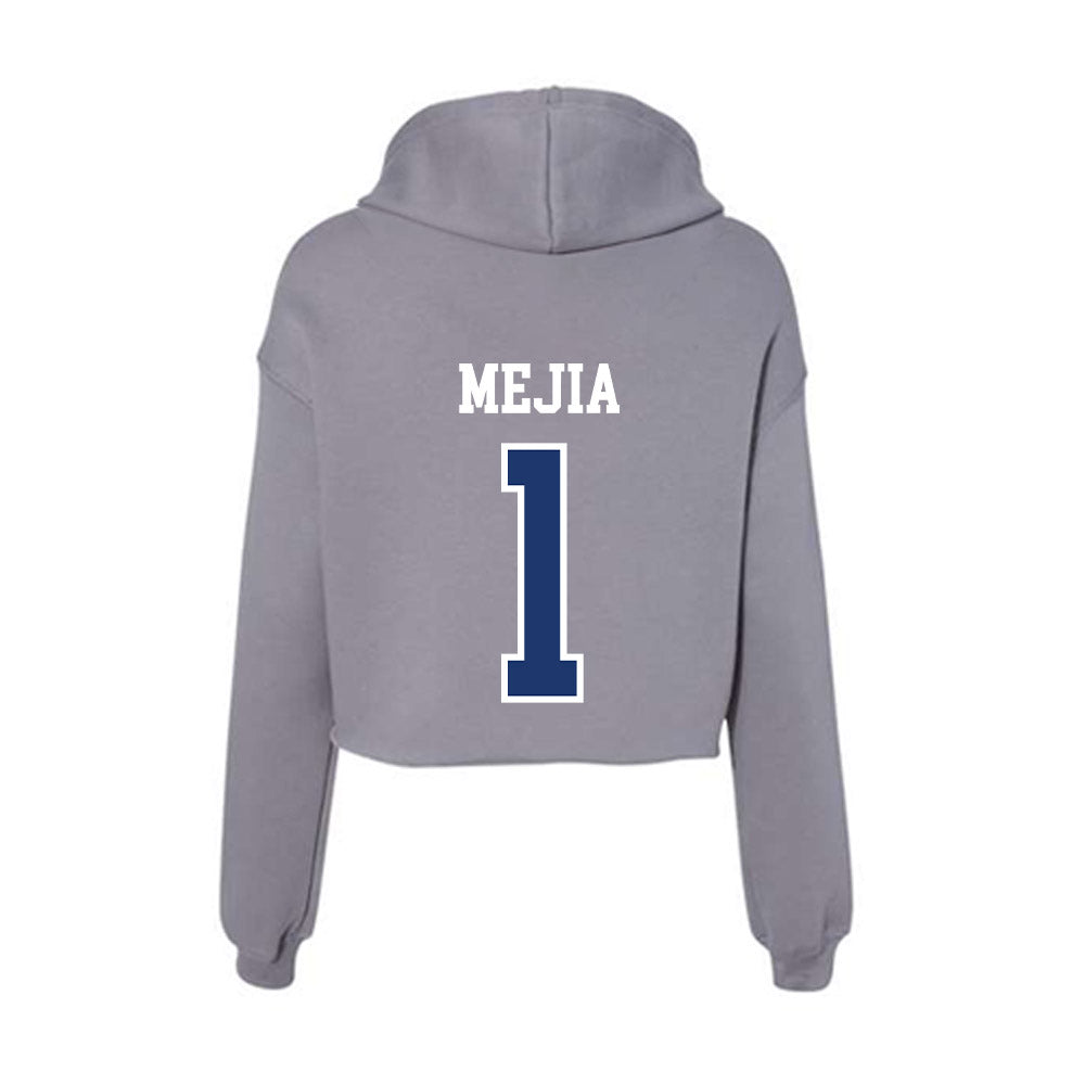 New Haven - NCAA Women's Volleyball : Alejandra Mejia - Classic Shersey Women's Crop Fleece Hoodie-1