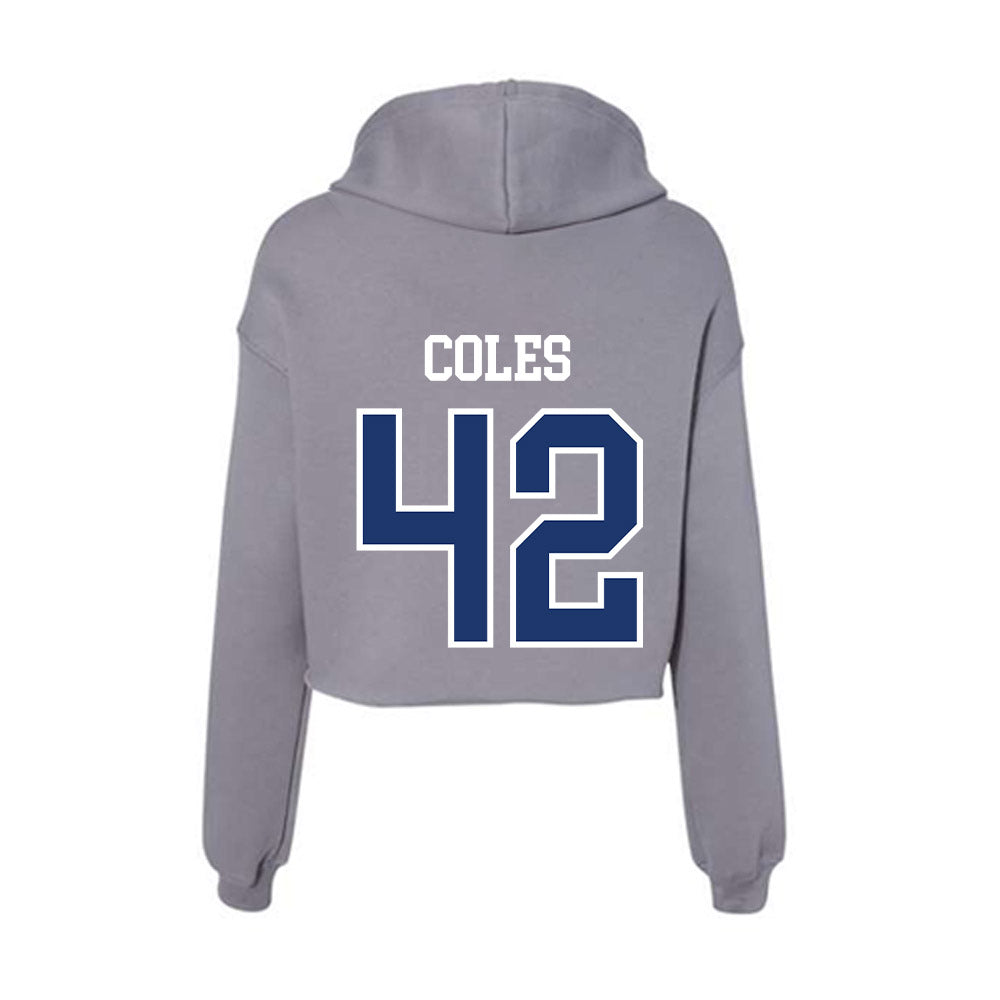 New Haven - NCAA Women's Basketball : Schuyler Coles - Classic Shersey Women's Crop Fleece Hoodie-1