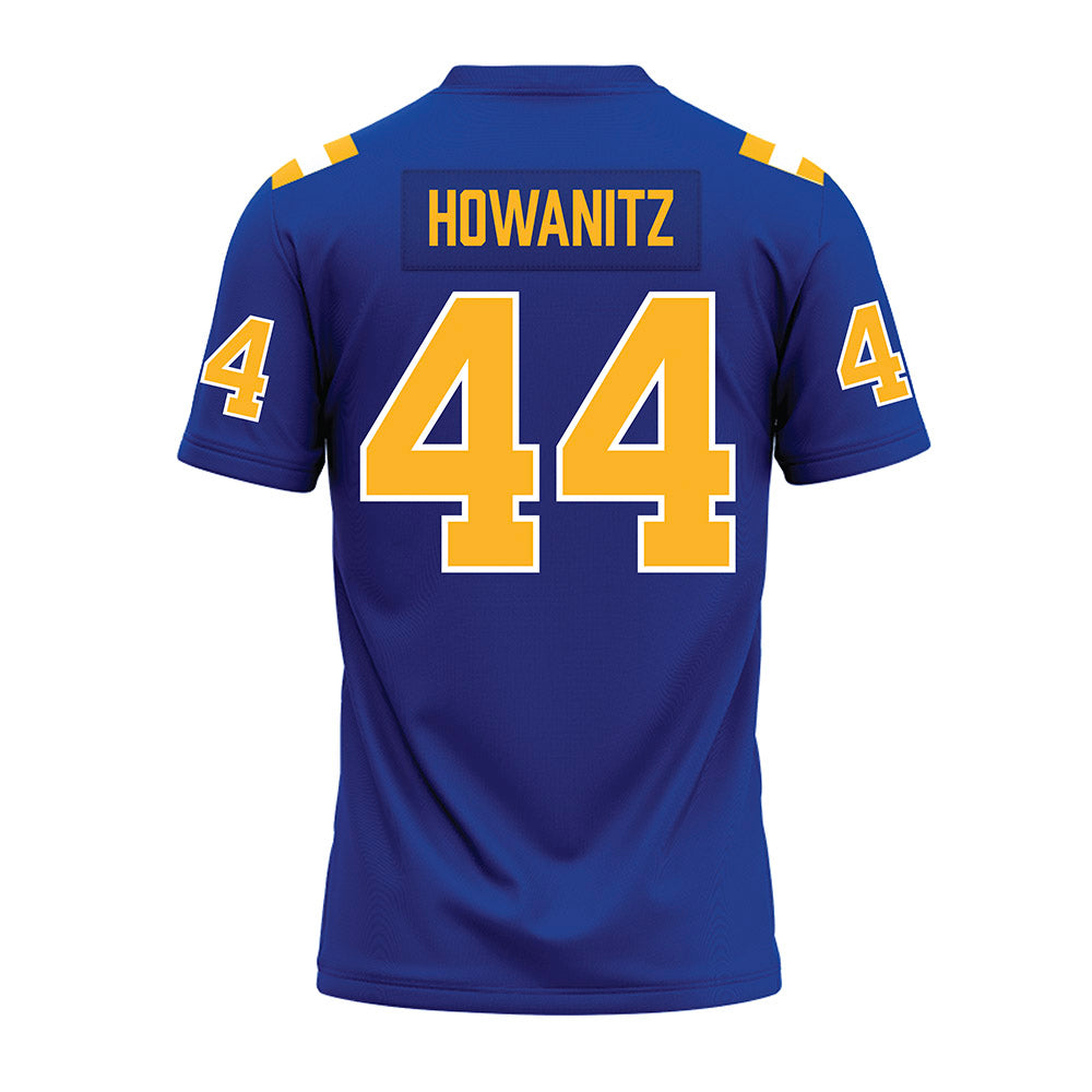Pittsburgh - NCAA Football : Adam Howanitz - Blue Premium Football Jersey-1