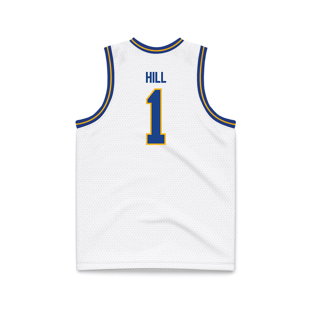 Pittsburgh - NCAA Women's Basketball : Maysen Hill - White Basketball Jersey-1