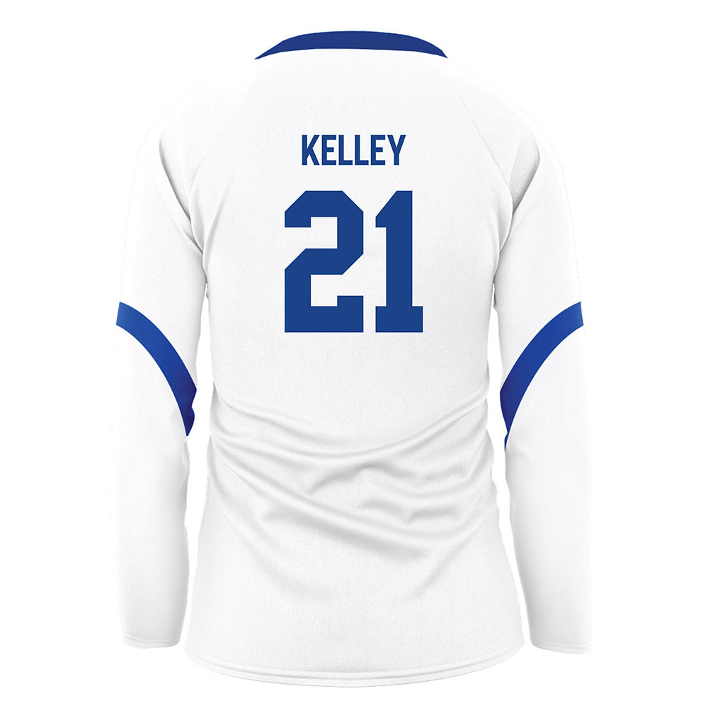 Pittsburgh - NCAA Women's Volleyball : Bre Kelley - White Volleyball Jersey-1