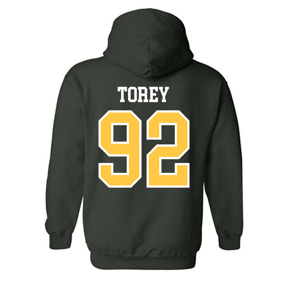Wayne State - NCAA Football : Tyler Torey - Classic Shersey Hooded Sweatshirt-1