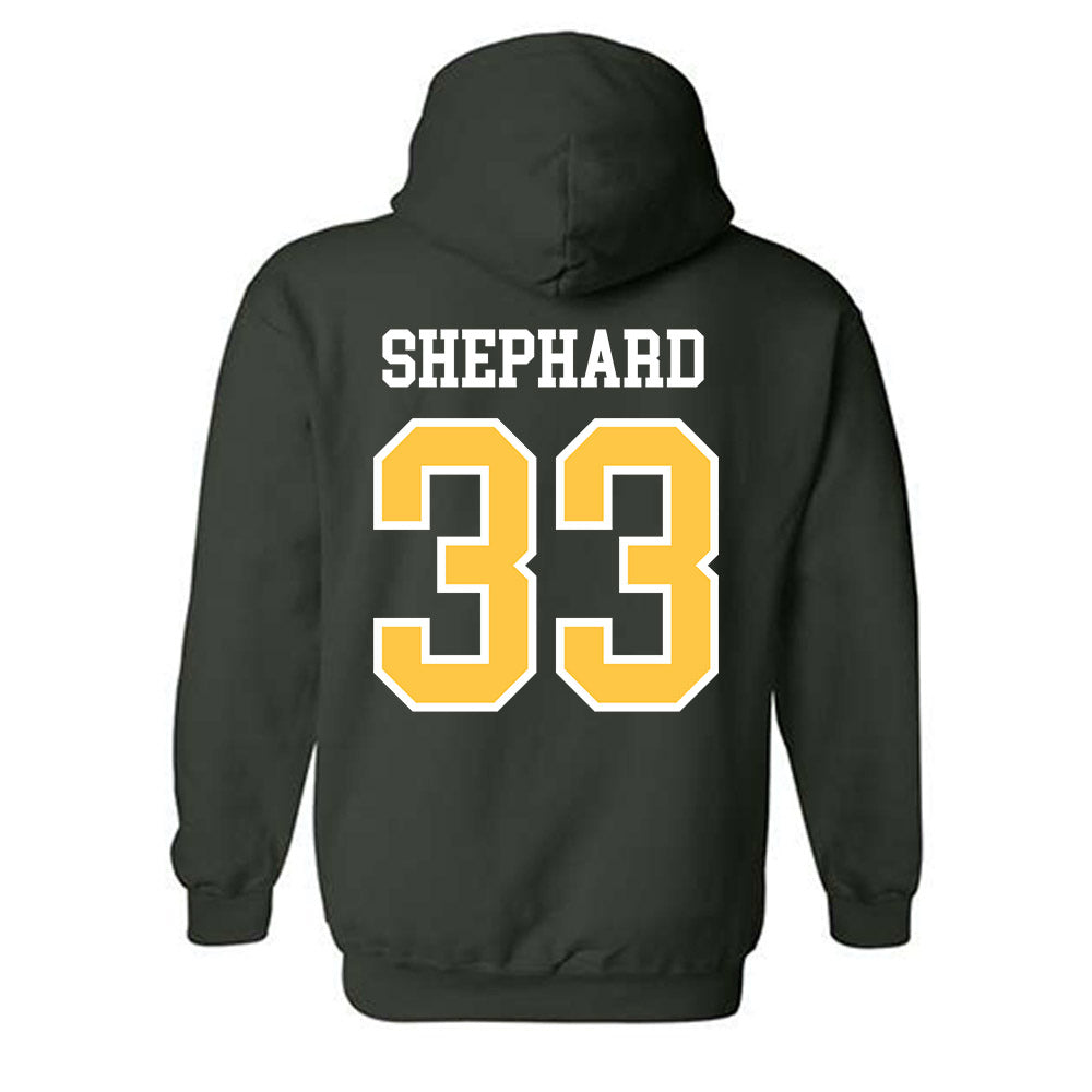 Wayne State - NCAA Football : Malik Shephard - Classic Shersey Hooded Sweatshirt-1