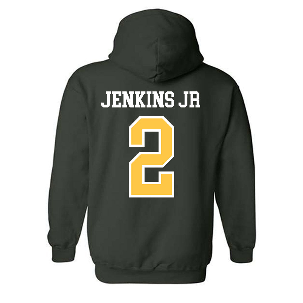 Wayne State - NCAA Football : Michael Jenkins jr - Classic Shersey Hooded Sweatshirt-1