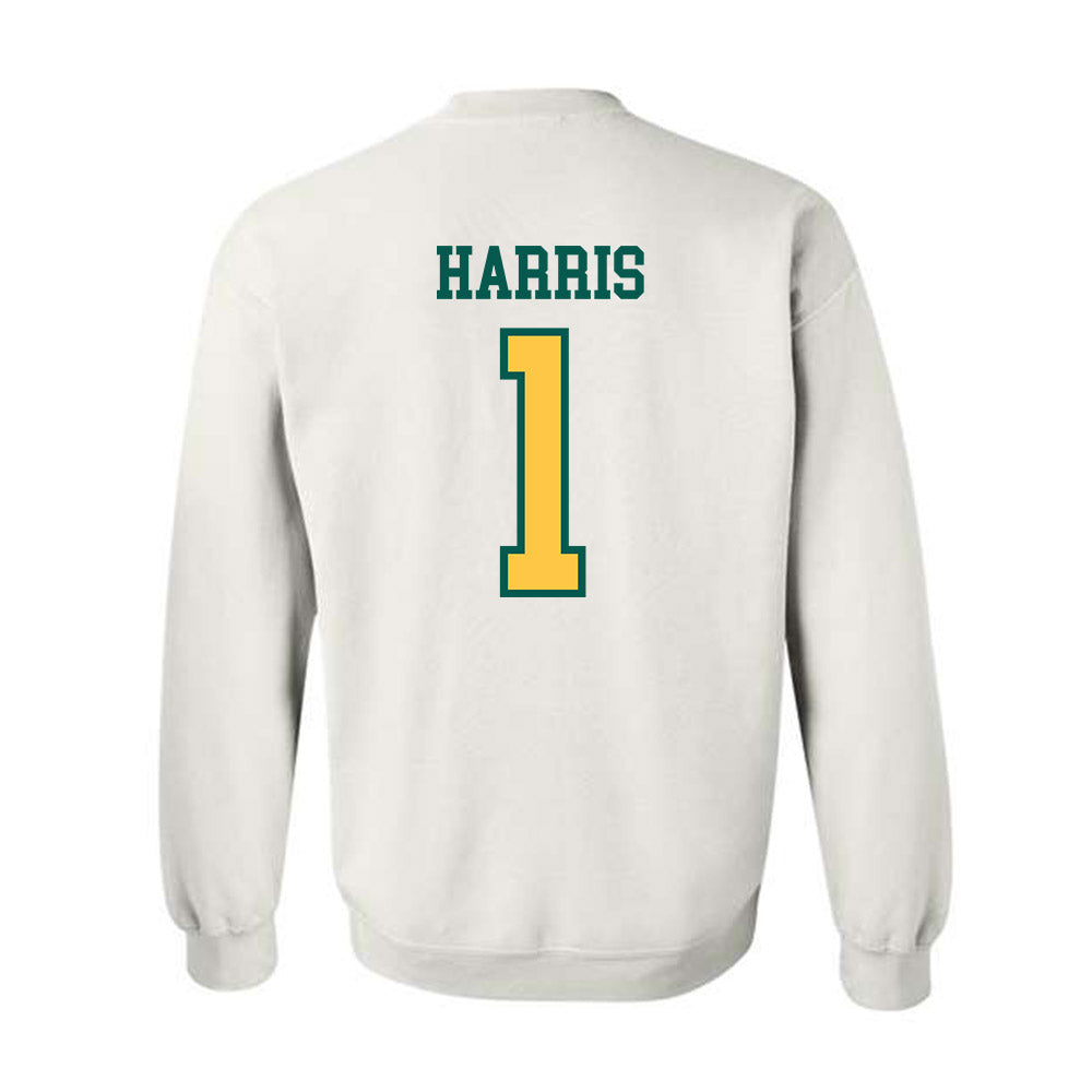 Wayne State - NCAA Football : Manny Harris - Classic Shersey Crewneck Sweatshirt-1