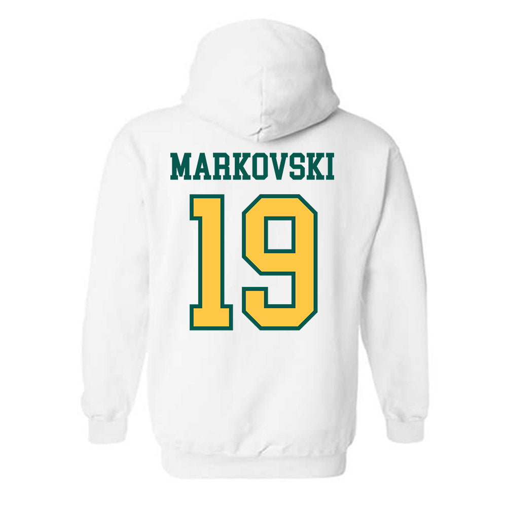Wayne State - NCAA Football : Anthony Markovski - Classic Shersey Hooded Sweatshirt-1