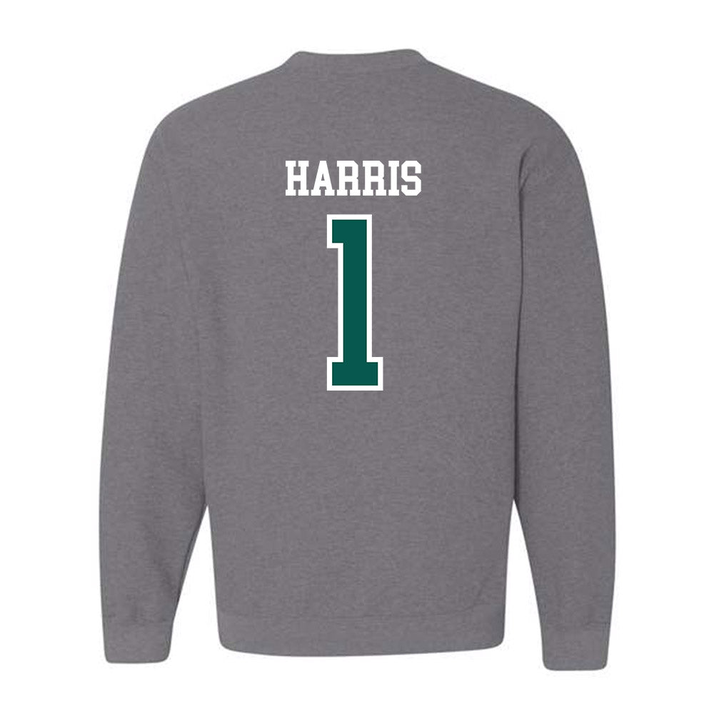 Wayne State - NCAA Football : Manny Harris - Classic Shersey Crewneck Sweatshirt-1