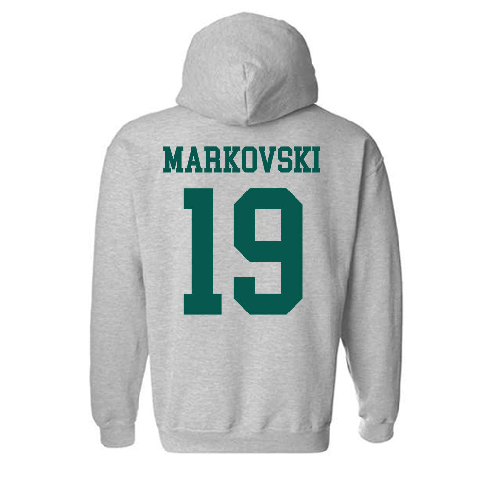 Wayne State - NCAA Football : Anthony Markovski - Classic Shersey Hooded Sweatshirt-1