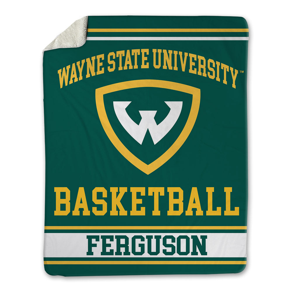 Wayne State - NCAA Women's Basketball : McKenna Ferguson - Blanket-0