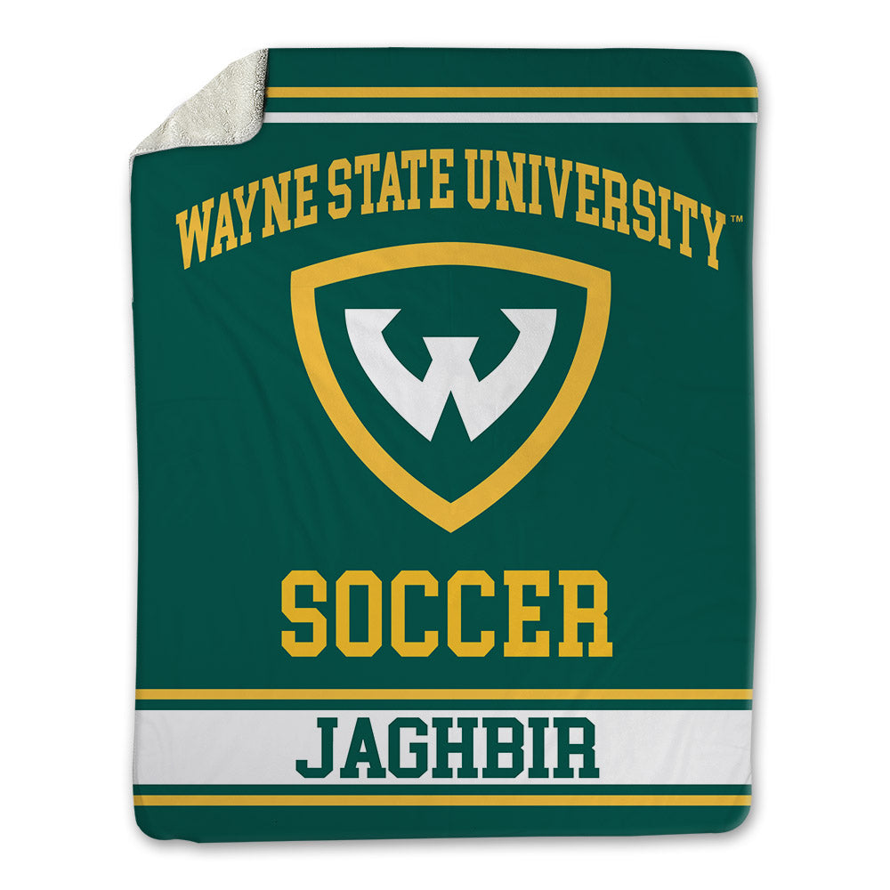 Wayne State - NCAA Women's Soccer : Dalia Jaghbir - Blanket-0
