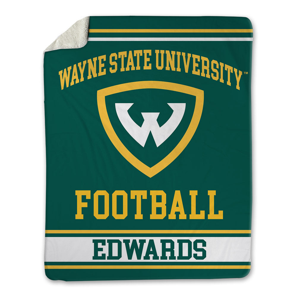 Wayne State - NCAA Football : Champion Edwards - Blanket-0