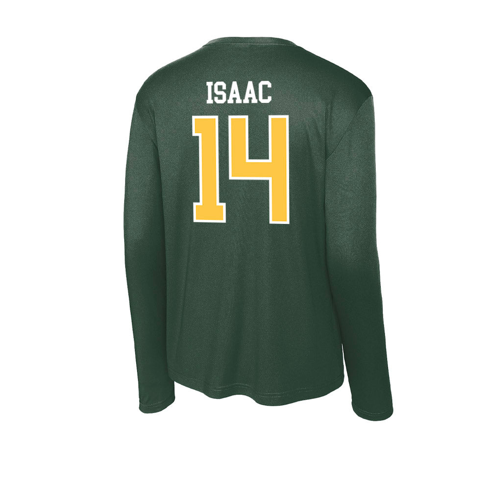 Wayne State - NCAA Football : Donovan Isaac - Classic Shersey Activewear Long Sleeve T-Shirt-1