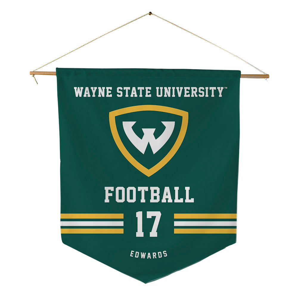 Wayne State - NCAA Football : Champion Edwards - Pennant - 18" x 21"-0
