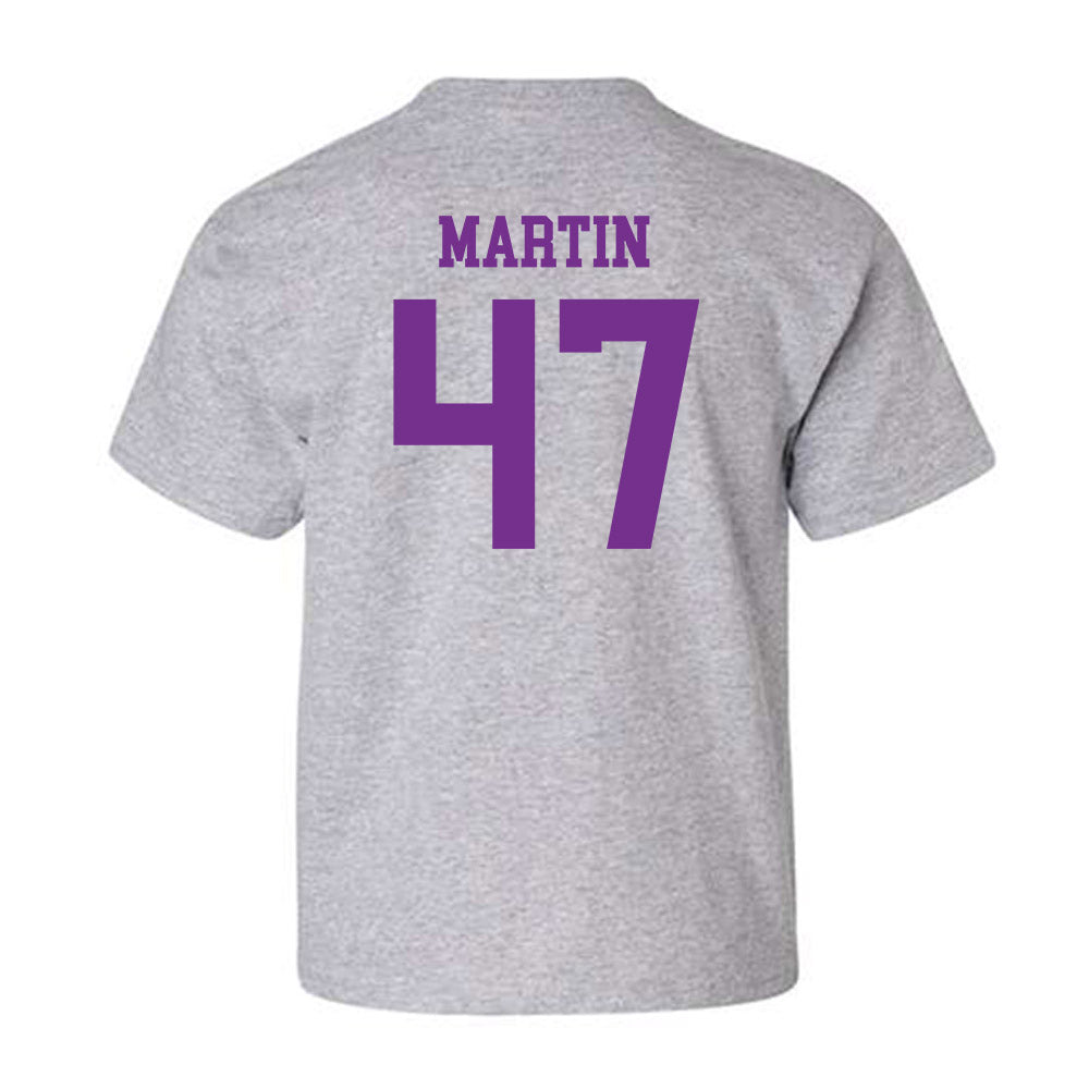 Mount Union - NCAA Baseball : Trey Martin - Classic Shersey Youth T-Shirt-1