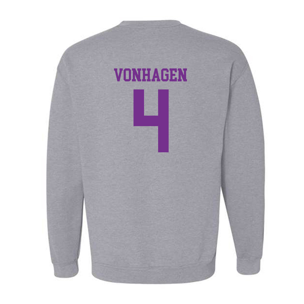 Mount Union - NCAA Football : Konnor VonHagen - Classic Shersey Crewneck Sweatshirt-1