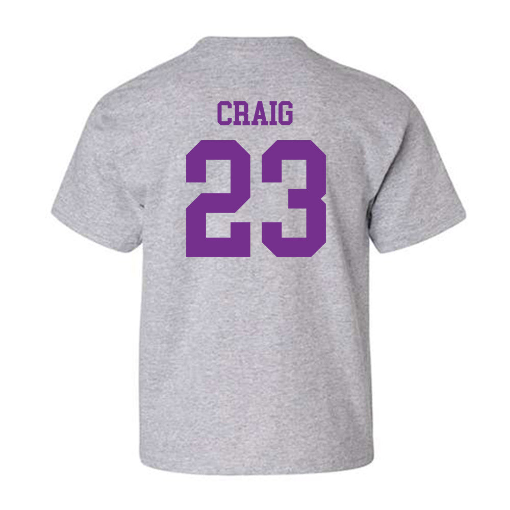 Mount Union - NCAA Football : Eli Craig - Classic Shersey Youth T-Shirt-1