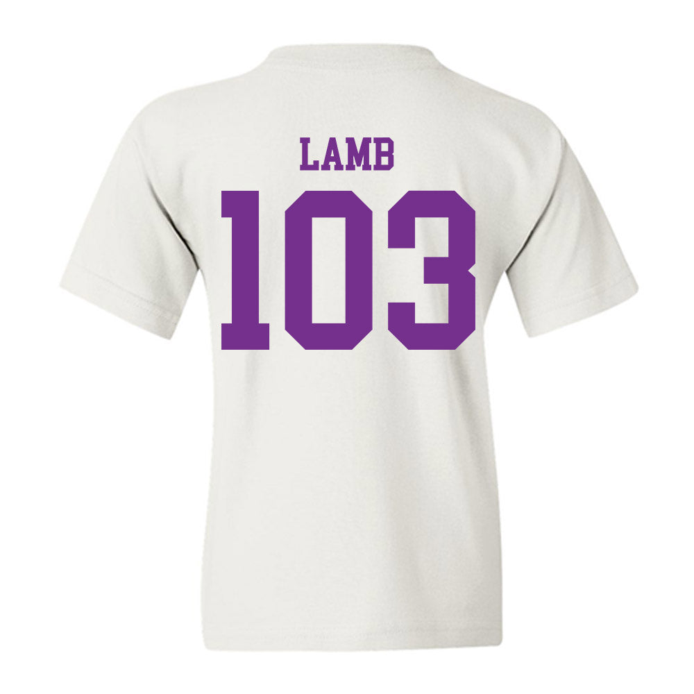 Mount Union - NCAA Wrestling : Kyler Lamb - Classic Shersey Youth T-Shirt-1