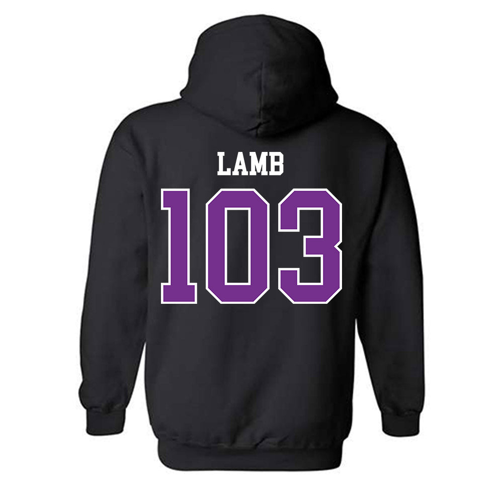Mount Union - NCAA Wrestling : Kyler Lamb - Classic Shersey Hooded Sweatshirt-1