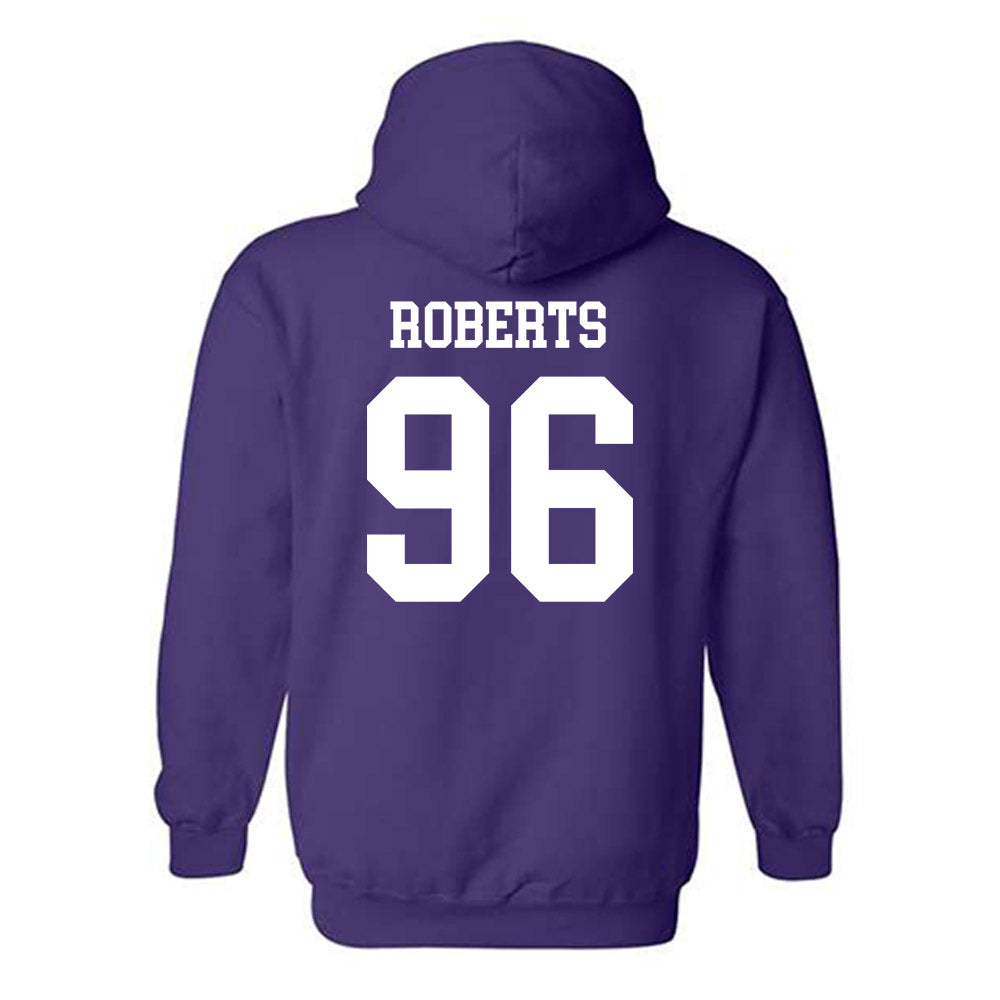 Mount Union - NCAA Football : Zavion Roberts - Classic Shersey Hooded Sweatshirt-1